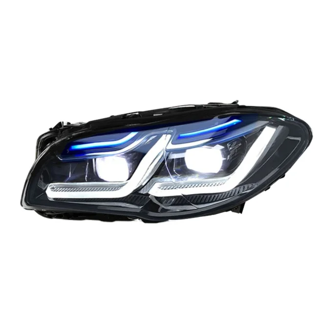 Led Head Light for bmw F10 headlight car 2011-2017 F18 Lamp Double L Style New Headlight Fit Headlamp With Adaptive Function