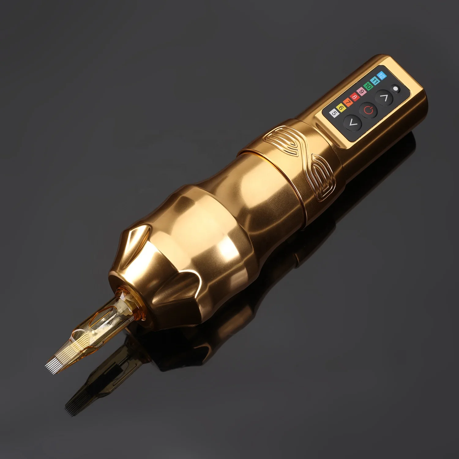 Professional Wireless Tattoo Machine Kit Strong Coreless Motor 2400mAh Lithium Battery Rotary Exo Tattoo Pen for Tattoo Artist