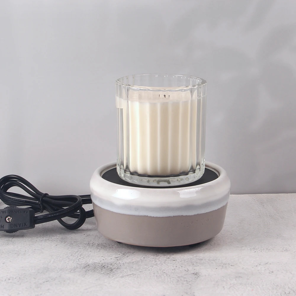 Ceramic Wax Melt Warmer Candle Wax Warmer 3-in-1 Candle Warmer for Scented Wax Burner Electric Candle Melter for Home Melter