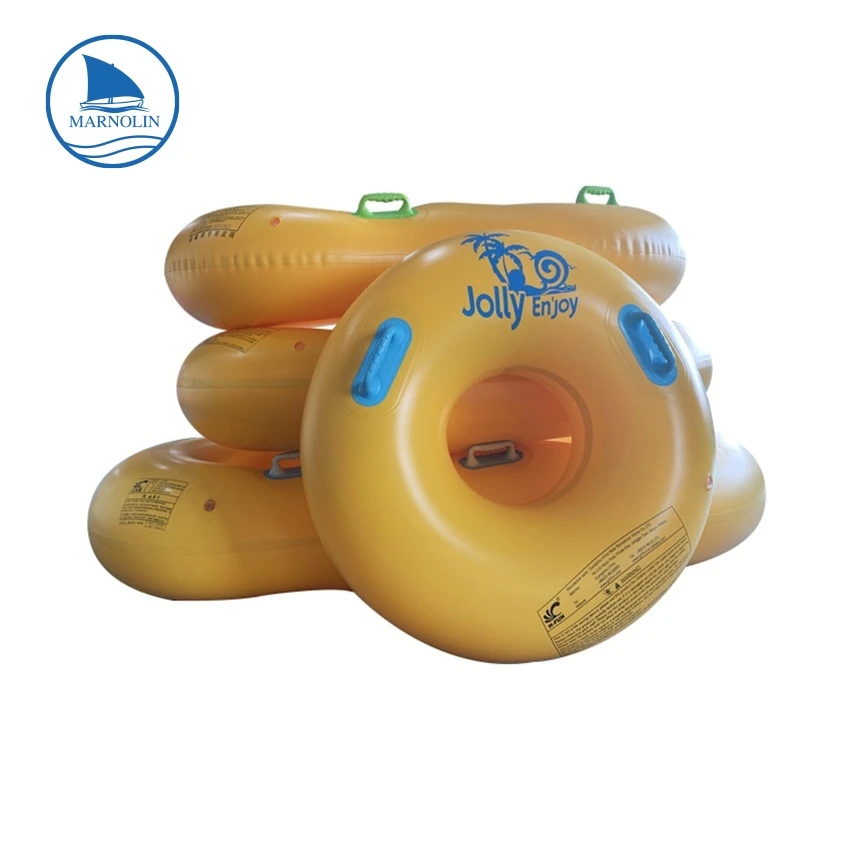 Water park slide tube inflatable pool floats factory supply lazy river single tubes