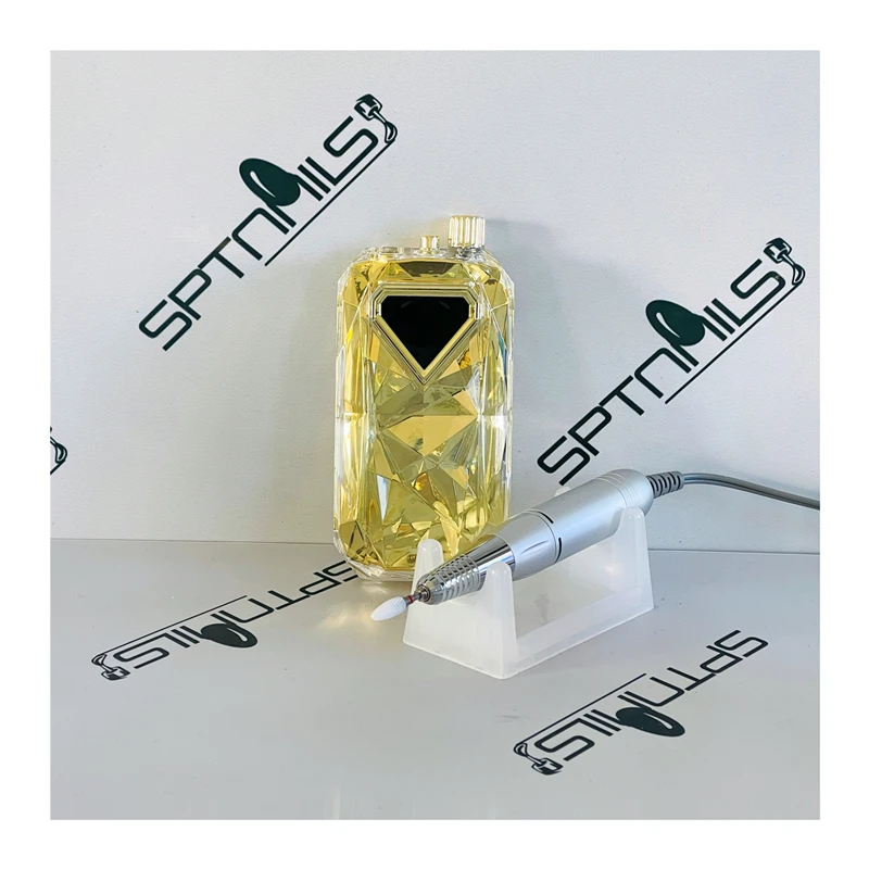 SPT Crystal Diamond Polishing Machine Tool Pro Portable Electric Nail Drill Machine 35000 Rpm Private Label Set For Acrylic Nail