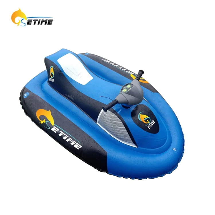 Top Quality 2.5 Hours Charging Time Plastic Toy Jet Ski 70kg Max Load Inflatable Electric Jet Ski For Kids