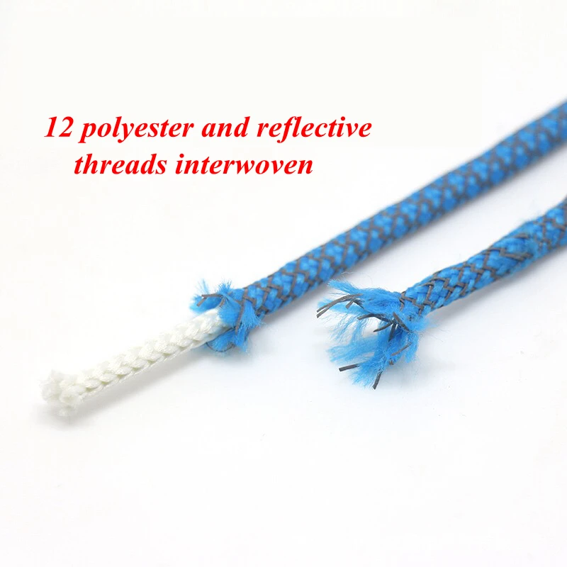 FASHION RAINBOW Reflective Shoelaces Round Laces for Shoes Diameter 0.4cm 100/120/140/160cm