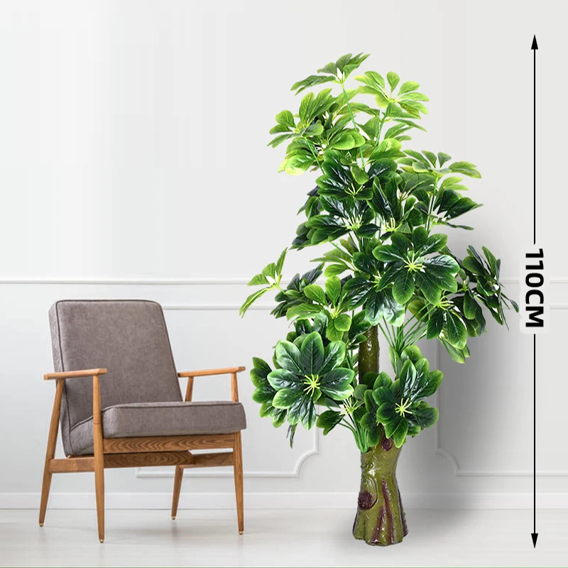 Indoor decoration of plants of different style and  height