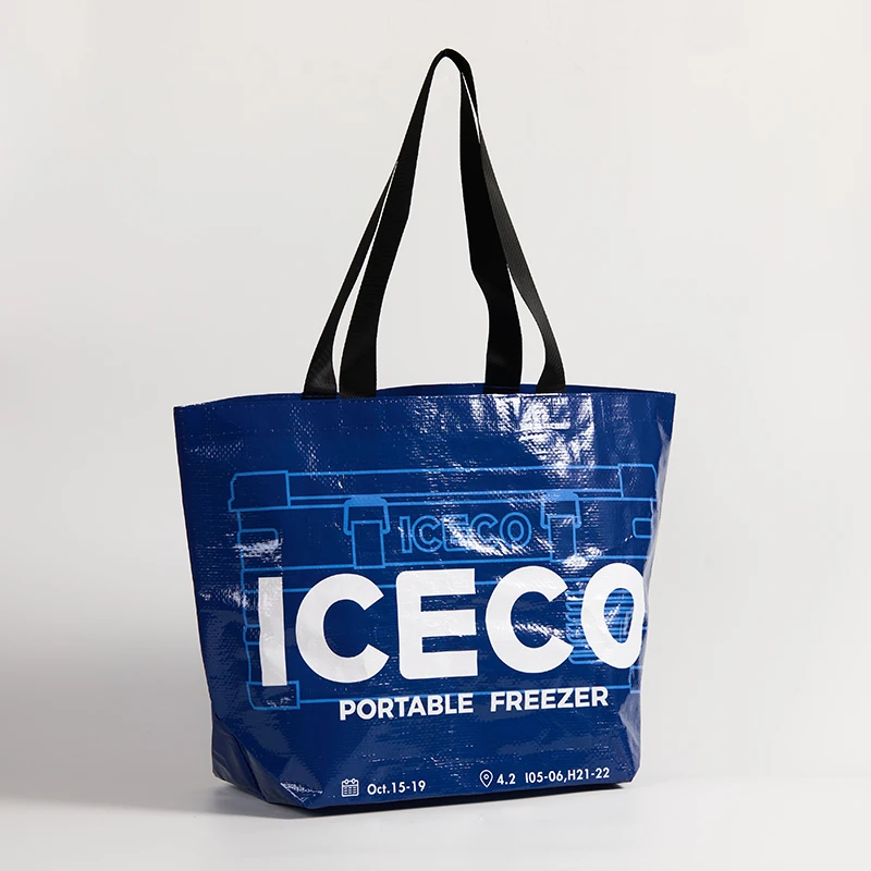 Hot Sale customized PP woven grocery bags advertising recyclable portable bag pp woven great shopping bags