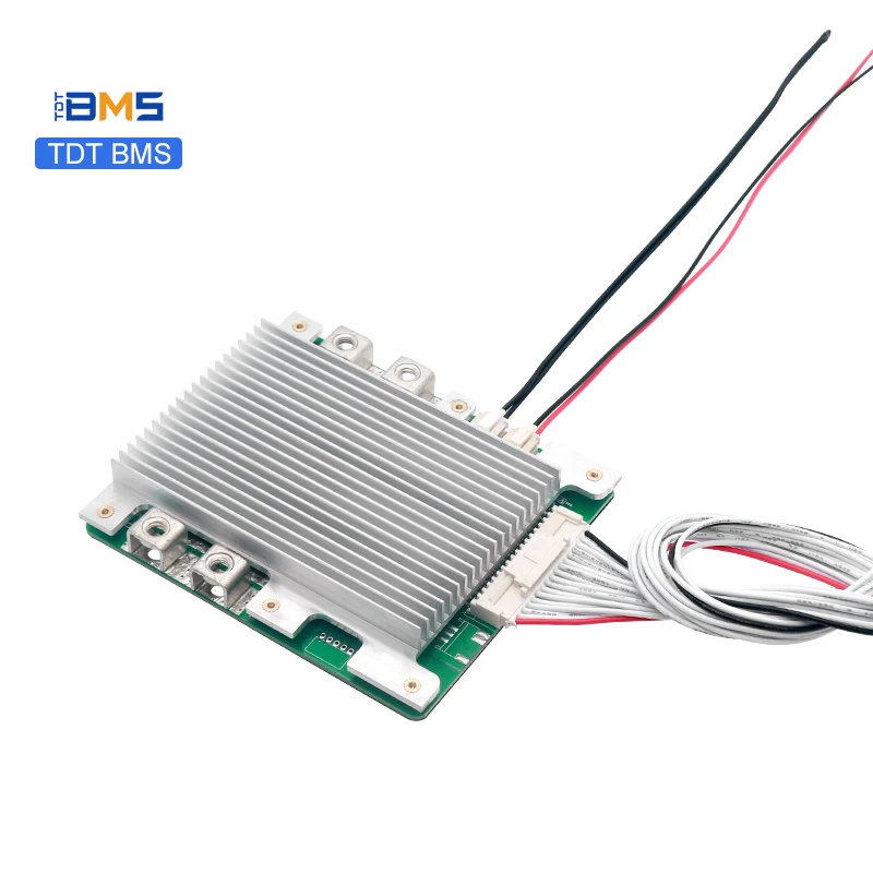 TDT 60A/70A/80A/100A 36V/48V/60V 10S-16S battery protection board Balance lithium 48V Lifepo4 BMS