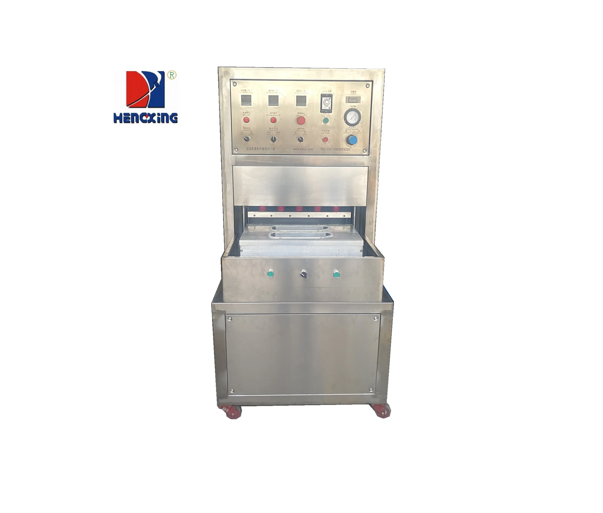 factory price tyvek medical tray sealing machine /  Medical sterile blister packing machine