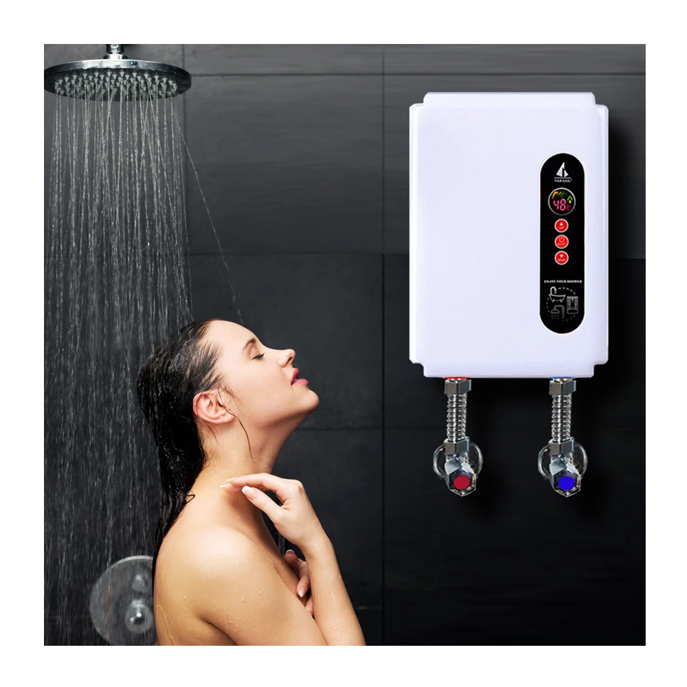 Продажа с завода, 8500 Вт, хорошая цена, безрезервуарный Электрический быстродействующий водонагреватель