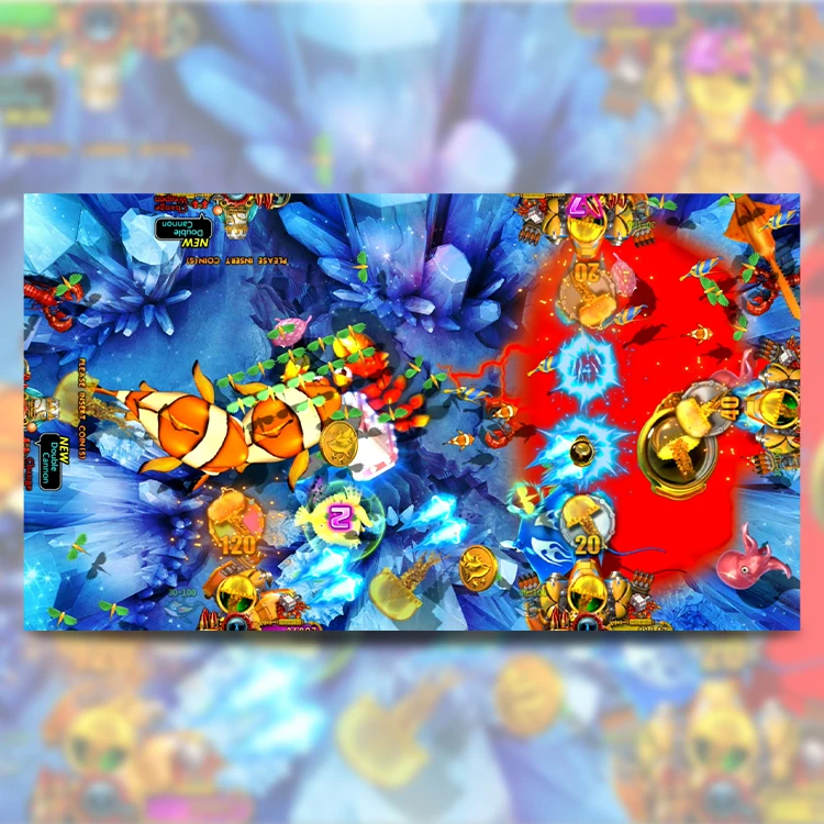 10 Players Fish Game Board Table Cabinets Ocean king 3 Plus  Golden City  Machine Games