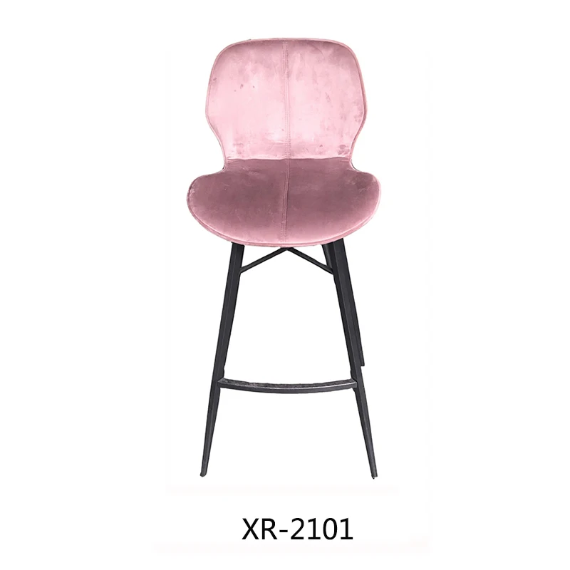 
Commercial Small Custom Buy Kitchen Luxury Modren Cheap Nordic Bar Stools With Metal Legs 