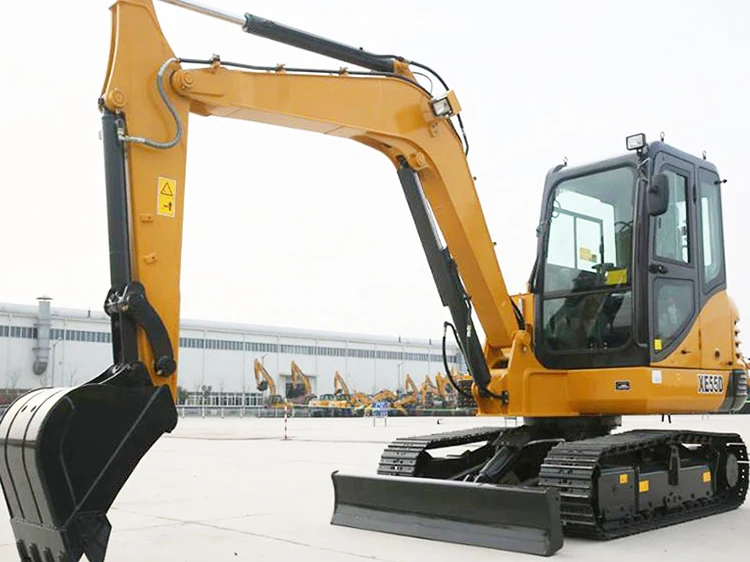 New XE55GA 5.5 Ton Small Crawler Excavator With Euro 3-4 Engine Excavadora Breaker Pipe Hammer Pipe