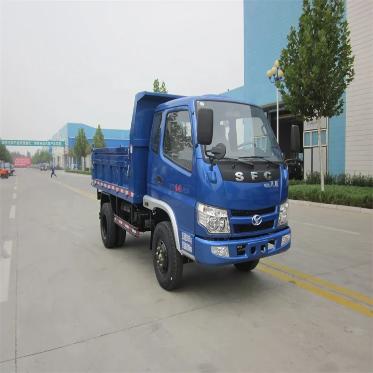 
China Shifeng Manual Mobile Light Cargo Trucks Dumpers Van Truck For Sale 