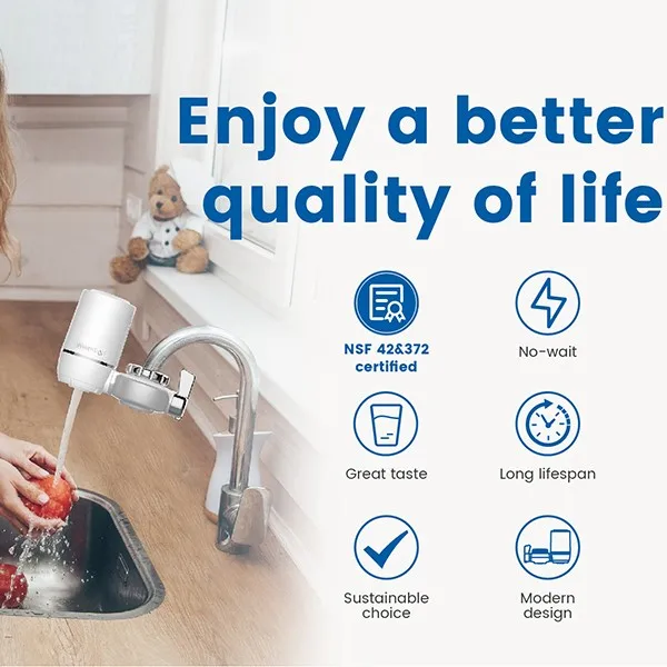 Activated Carbon Fiber Filtration Material Water Filter Tap Kitchen Faucet Water Filter