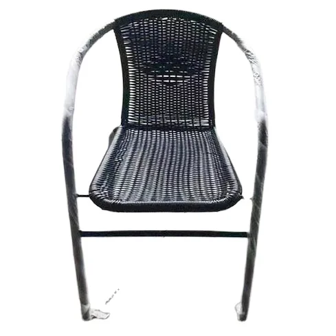 Wholesale Cheap Outdoor Patio Furniture Balcony Rattan Bistro Set 3 piece Tables and Stacking Chairs Set for Cafes Restaurant