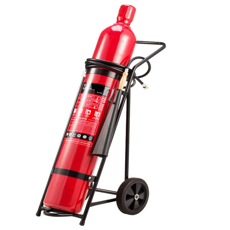 MT20/25/50 Fire protection high pressure gas fire fighting fire extinguisher co2 trolley supplier
