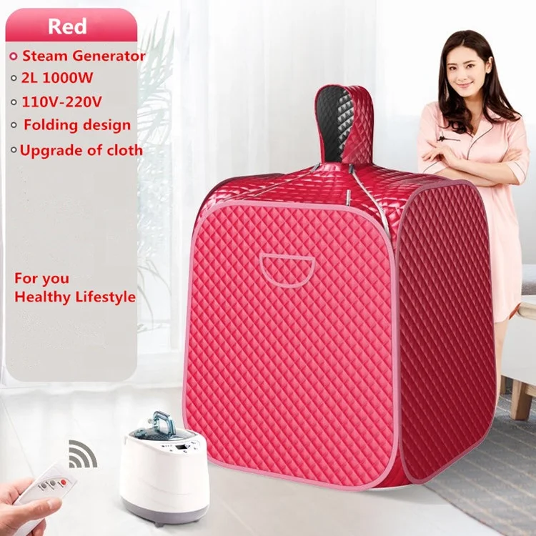 Sauna Steam Machine Control Weight Small Home Sauna Prices Foldable 1 Person Portable Beauty Spa Mini Steam Sauna Room
