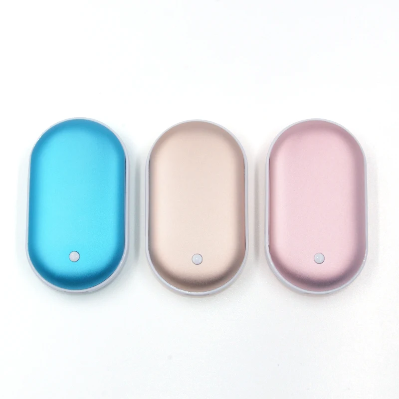 New 5200mAh Hand Warmer Power Bank Portable Pocket Mini USB Electric Rechargeable Hand Warmer For Winter