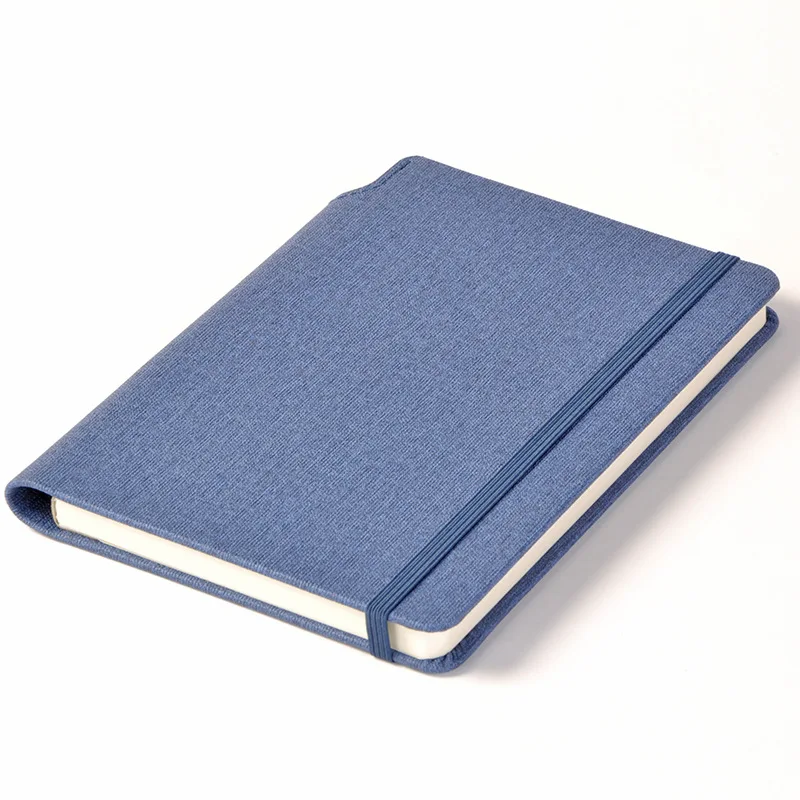 Notepad Set Office Supplies Notebook Printed Notebook Diary A5 Paper Plus Logo with Pen Inserting Business Soft-faced PU Leather