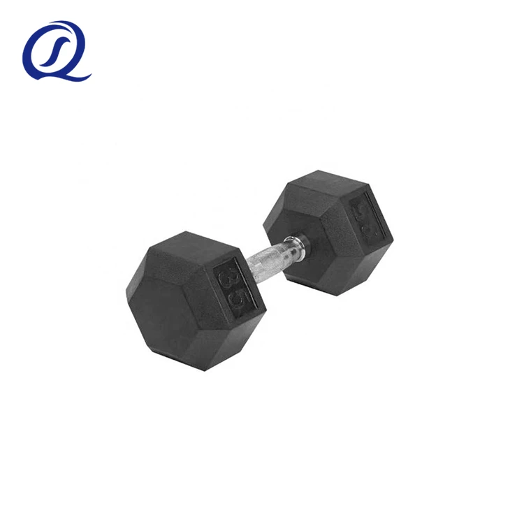 Wholesale 5 Kg 10kg Home Gym Fitness Equipment Cheap Rubber Free Weight Pounds Hexagon Dumbles Hex Dumbbell Set