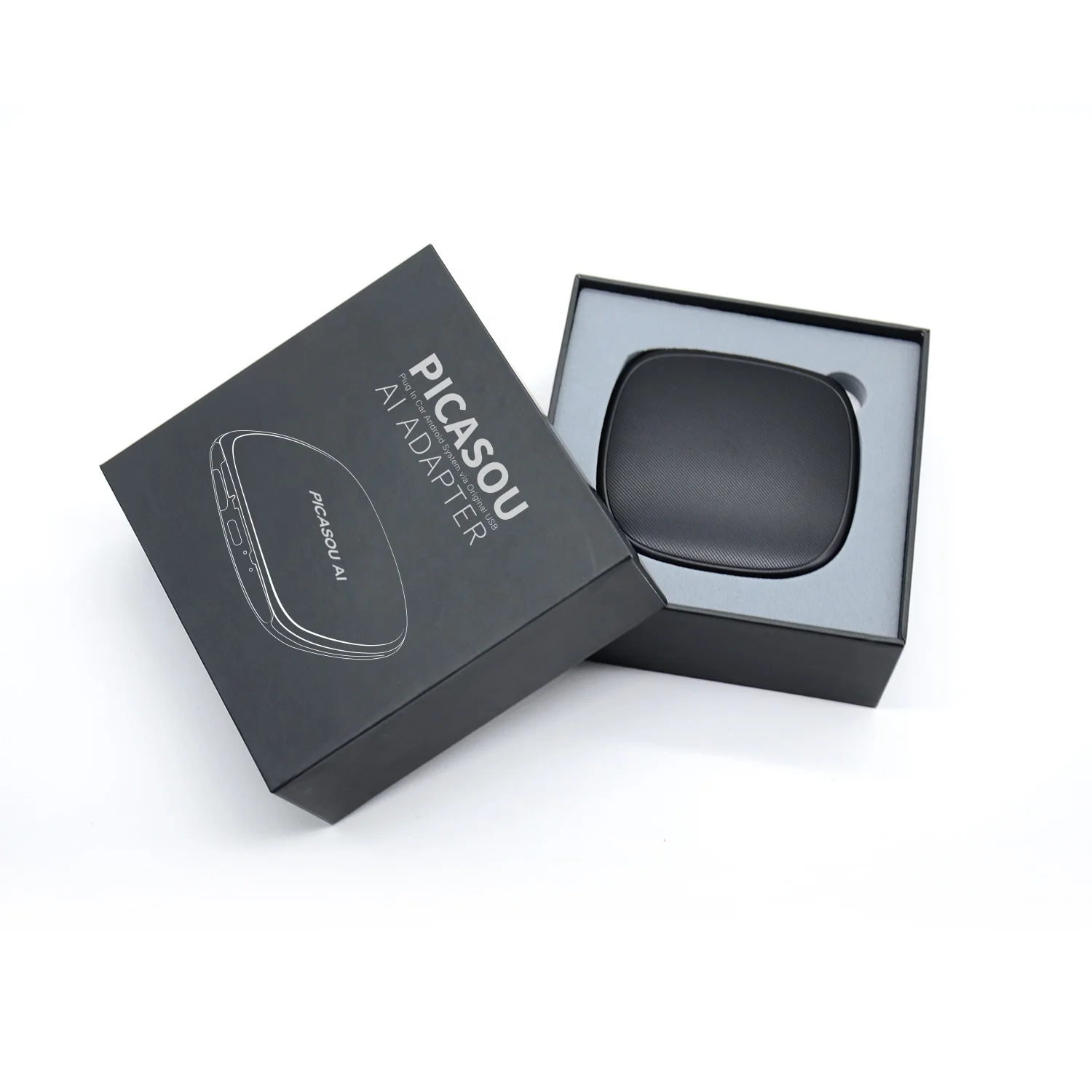 Автомобильный Android 9 ТВ приставка с беспроводной CarPlay адаптер AI Smart 4G SIM мультимедиа онлайн-плеер picasou SDM450 8-Core 4 Гб +