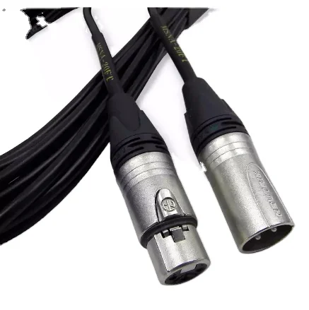 China 24awg  100% copper super flexible instrument microphone xlr  acoustic cable with best price