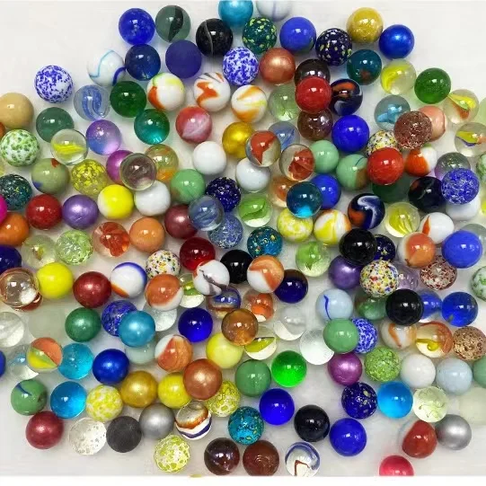 High-quality  game glass Ceramic marbles in a variety of colors that can be mixed and matched as desired.