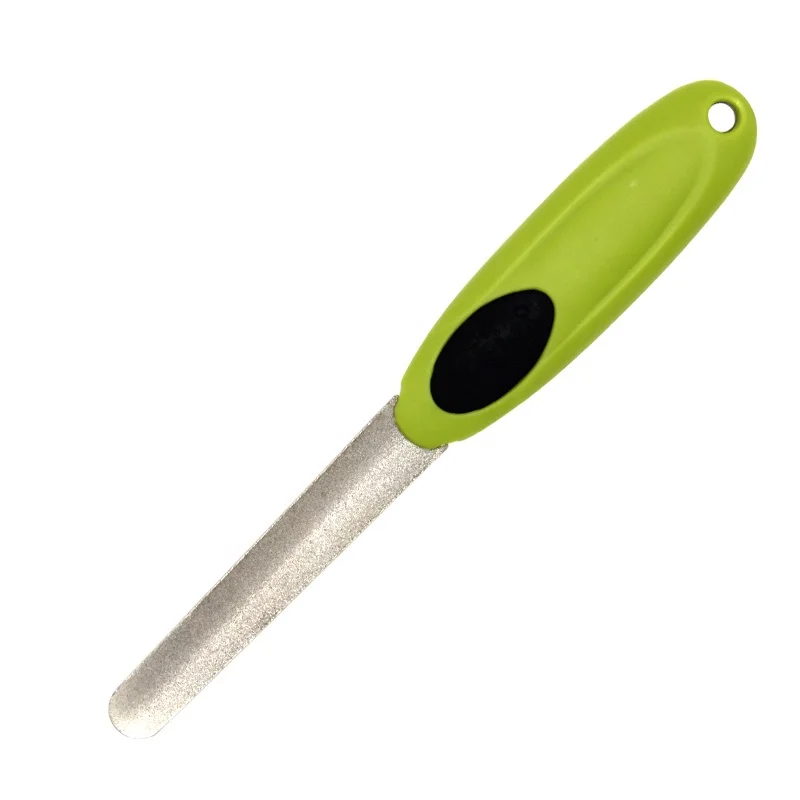 Factory Wholesale LOW MOQ Durable Plastic Handle Pet Nail File