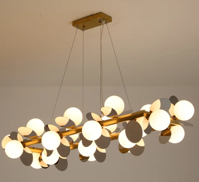 Nordic lamps creative personality living room chandelier home atmosphere design master bedroom dining room lamp