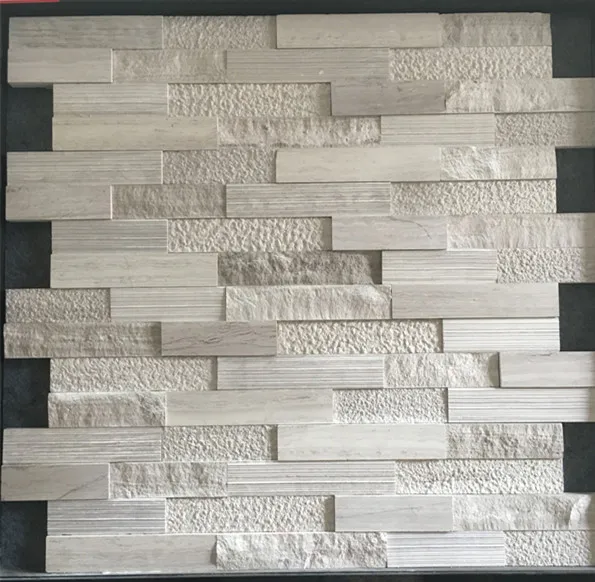 Natural Beige Color Marble Stone Cladding Travertine Wall Veneer