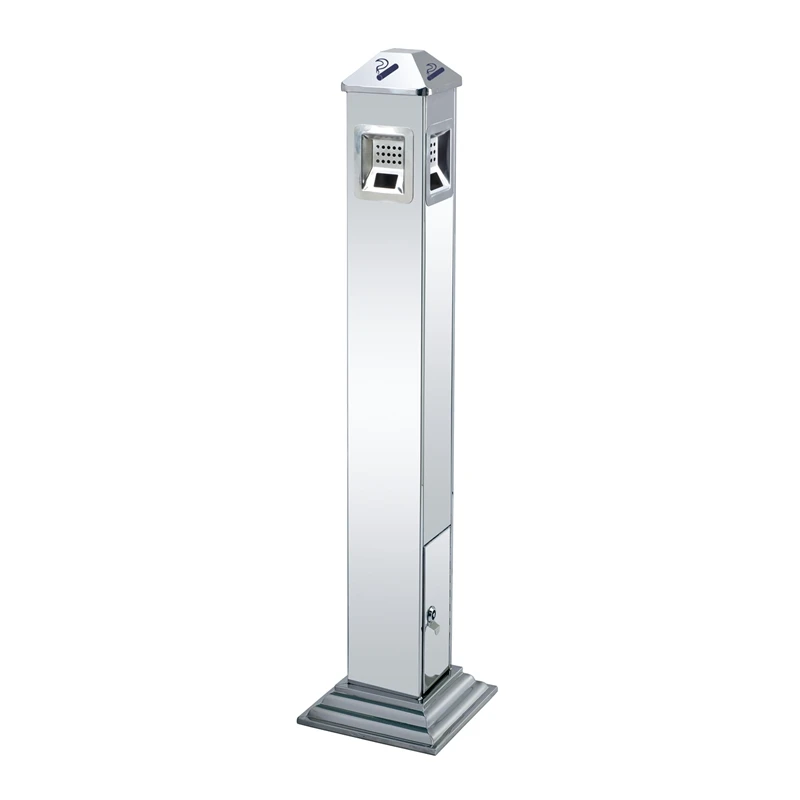 Wholesale Price Waste Bin Ground Ash Barrel Hotel Lobby Metal Trash Can
