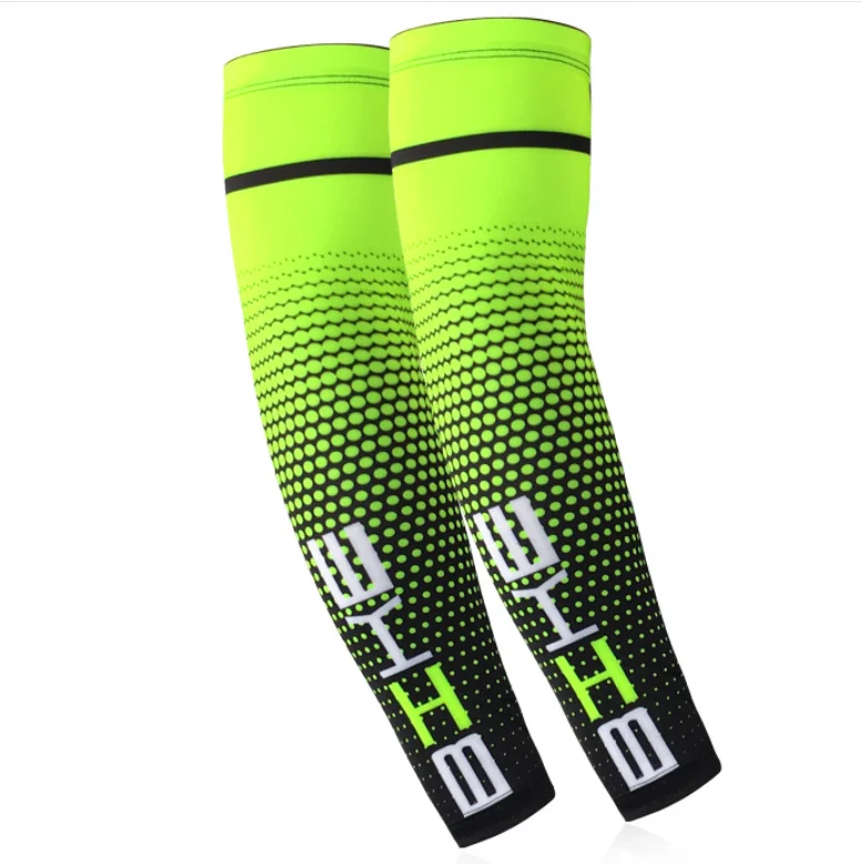 best selling Anti-Sunshine Fashion Tattoo Sleeves Arm Warmers Cycling Sleeves Men Women Protection Cool Printed Sleeves