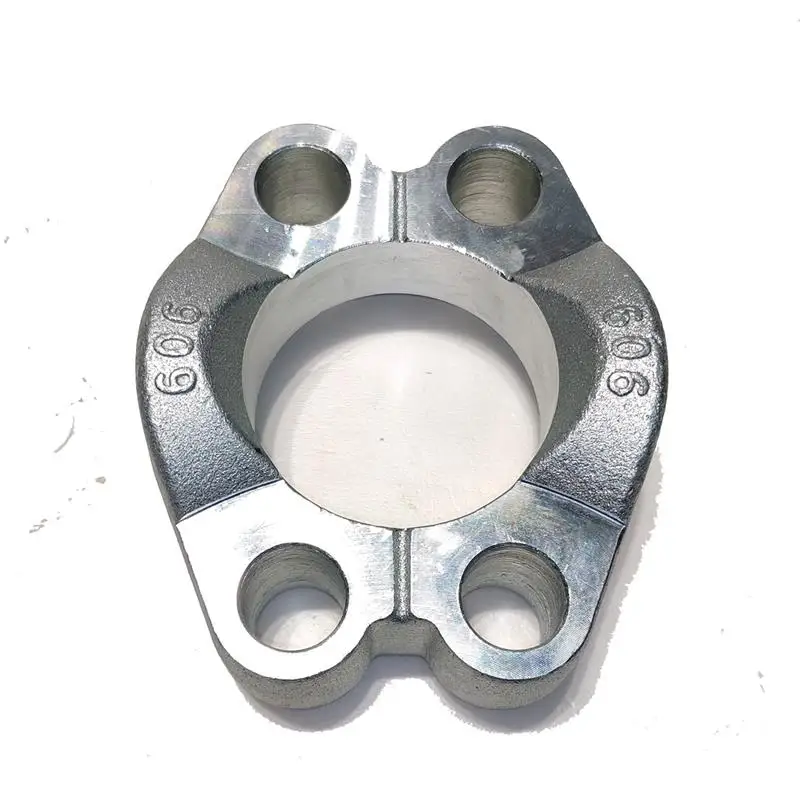 Low Price Forging Construction Machinery Parts High Pressure Oil Pipe Split Flanges Forged Steel Pipe Fixing Strength Socket