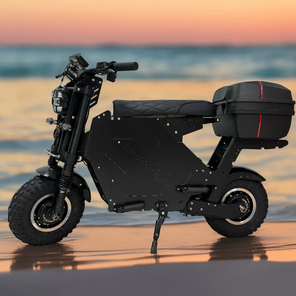 Molo 5 Powerful Off Road Moto Electrica Enduro E Scooter 90-120KM 60-80Mile Escooter Electrico With Seat for Adults High Speed