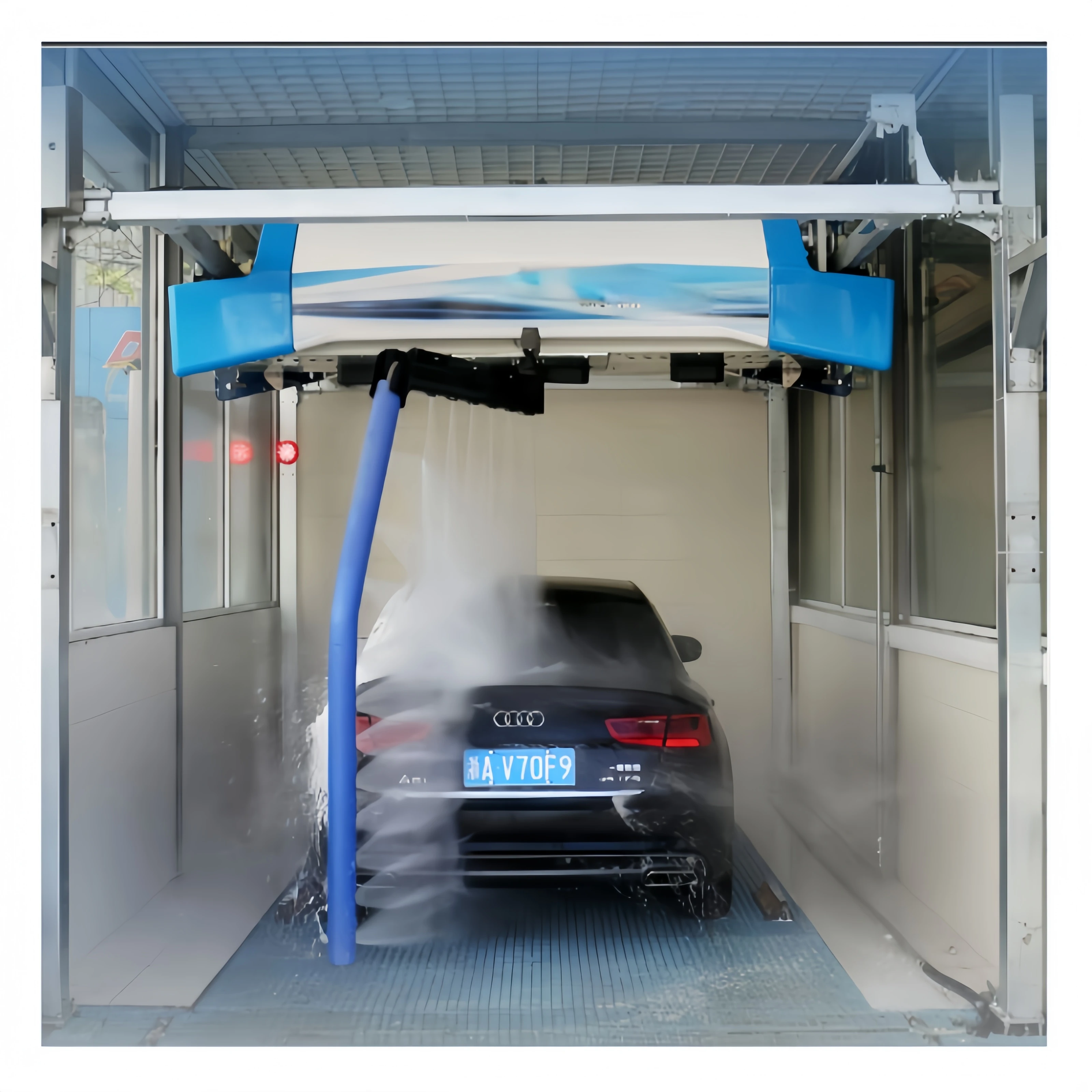 Factory wholesale price Stainless steel automatic high pressure touchless Car wash machine for Gas station