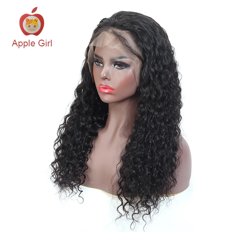 13X4 Lace Front Wigs Human Hair Virgin Brazilian Water Wave Human Hair Wigs For Black Women Cuticle Aligned Hair