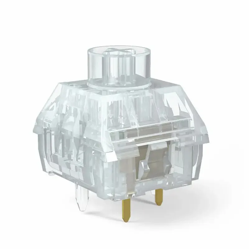 Kailh Box Mechanical Keyboard 5 Pin Switch Clear Transparent Jellyfish V2 Linear Switch
