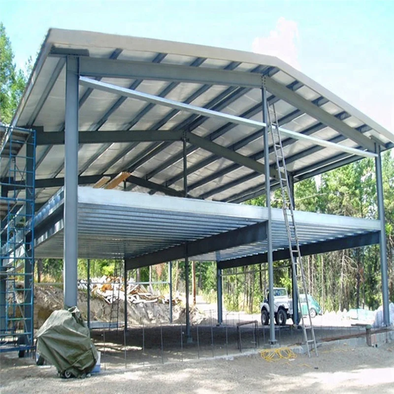 High Quality Professional PU Sandwich Panel Steel Structure Workshop Factory Direct from China