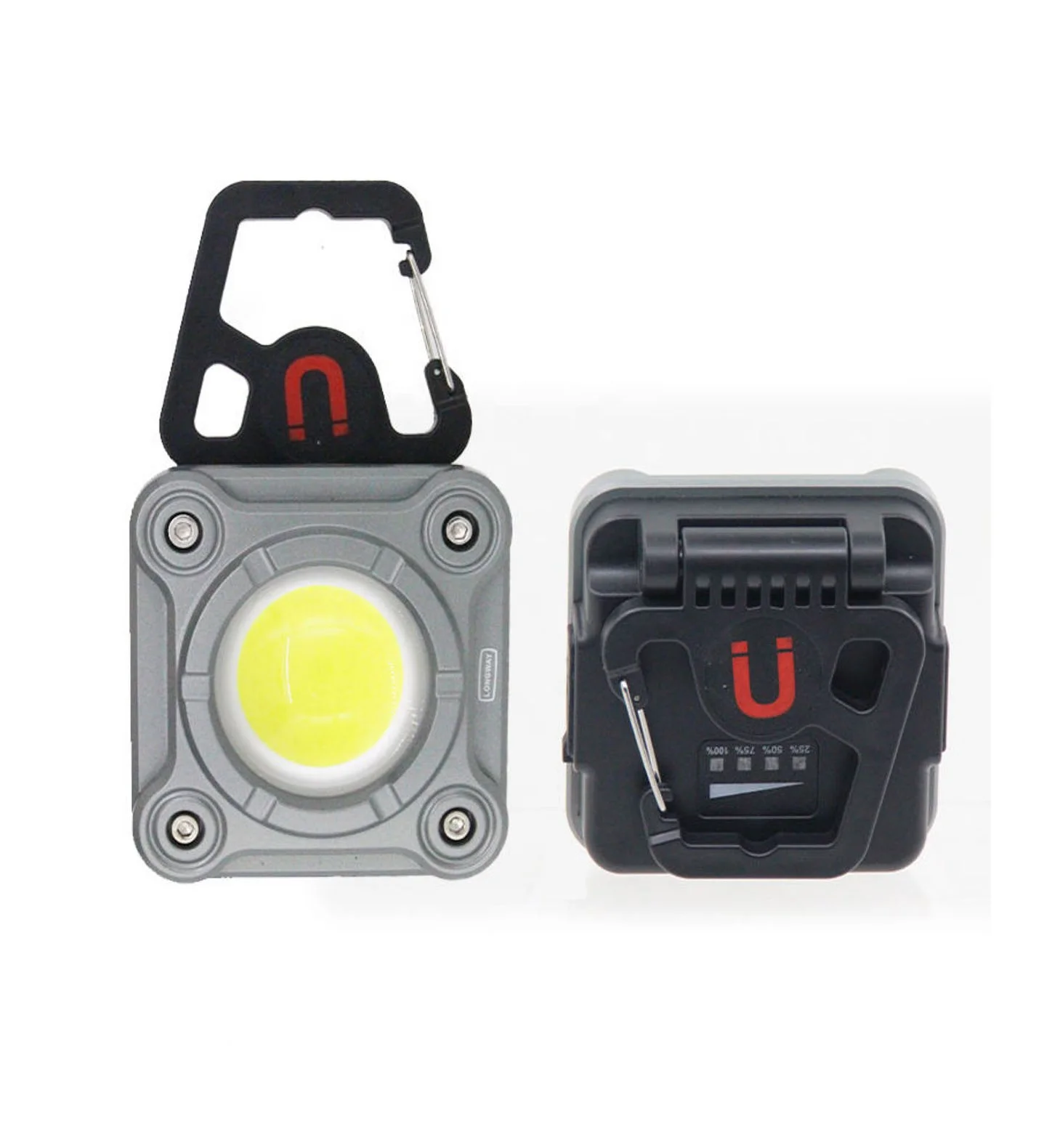 Hot selling outdoor Emergency MultiFunction Portable Work Led Light Magnetic Rechargeable Led Work Light With Hooks
