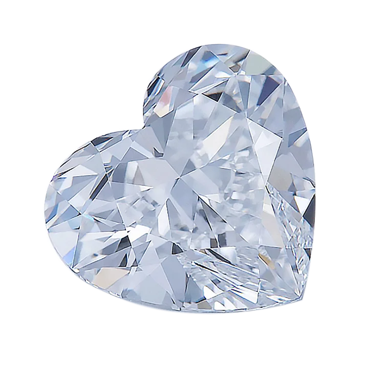 HPHT CVD Lab Grown Diamond  0.5ct 1ct 1.5ct 2ct 3ct   Heart  shape  Lab Created Diamond GIA IGI Certificate