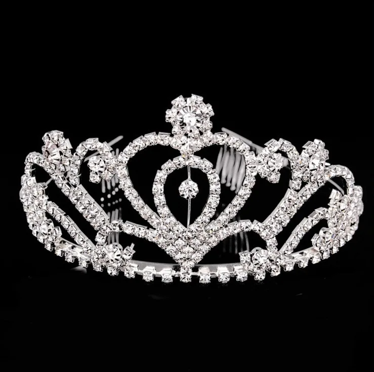 Manufacturers wholesale wedding bride headwear rhinestone crown hair accessories wedding accessories