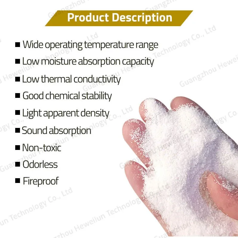 Expanded perlite for inorganic sound insulation light aggregate insulation board