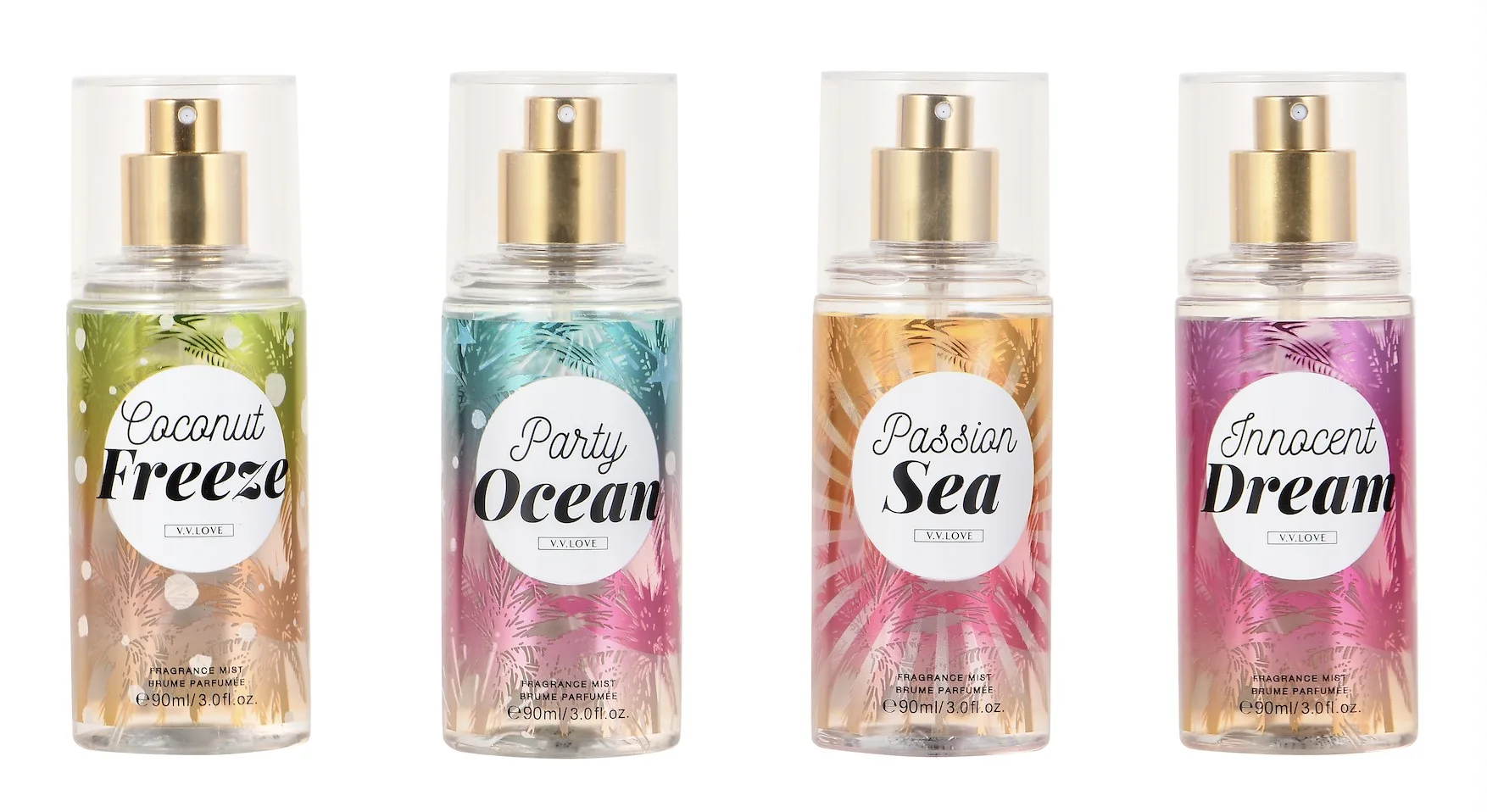 Vv Love 88ml Body Spray Fragrance Body Mist Perfume for Women Female Eau De Parfum 250ml Other Country Fruity