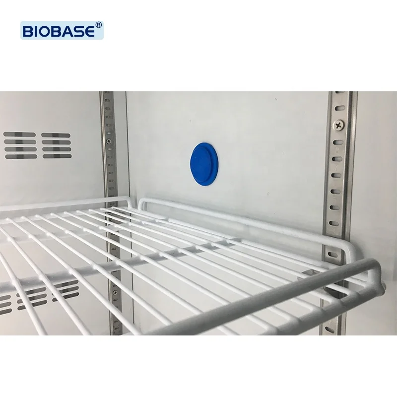 BIOBASE China 2~8 c Low Temperature Upright Storage Fridge Freezer Double door Lab storage sample medical refrigerator