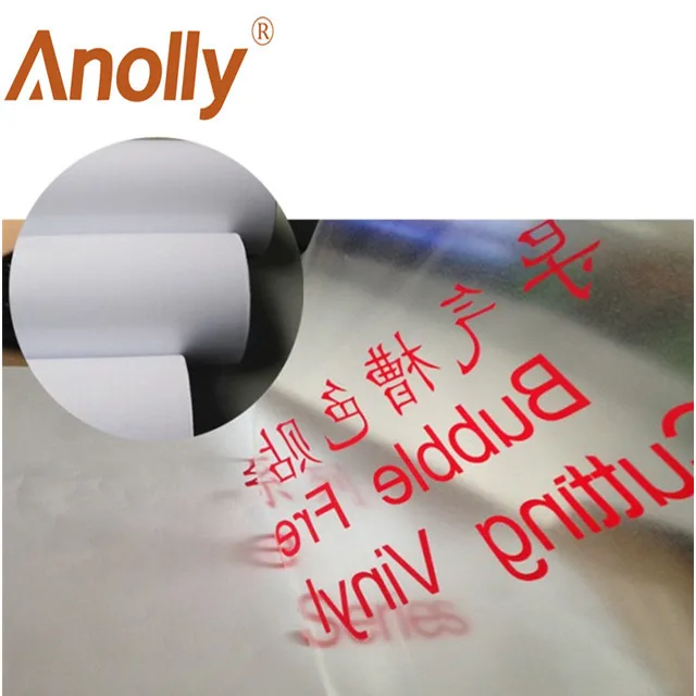 Anolly removable transparent transfer vinyl paper rolls