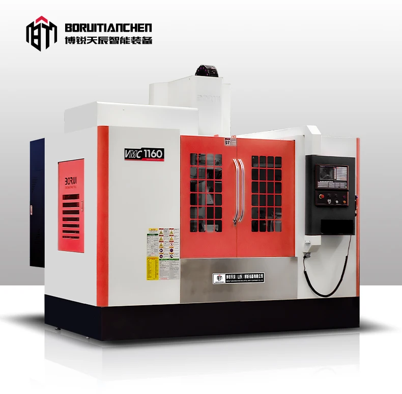 BRTC VMC1160 5 Axis Machine Cnc Metal Milling Center Cnc Machining Center Siemens 828D