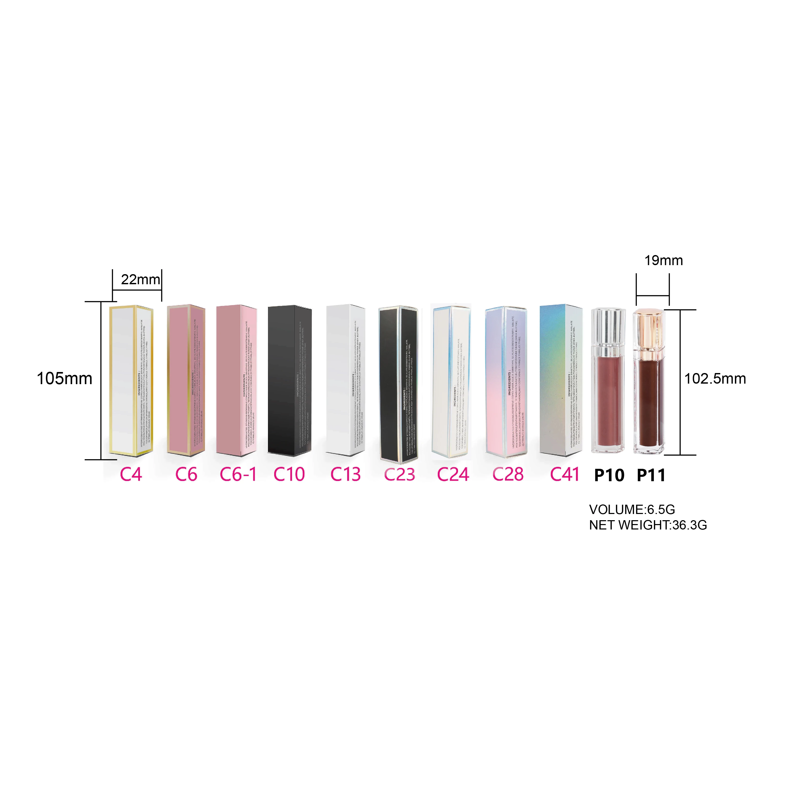 2023 new  lipgloss with custom logo hundreds of shades available matte lipstick liquid lip gloss