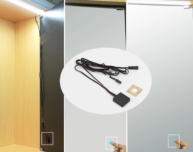 TD009 12V/24V Discount LED Lighting Mirror Touch Dimmer Switch