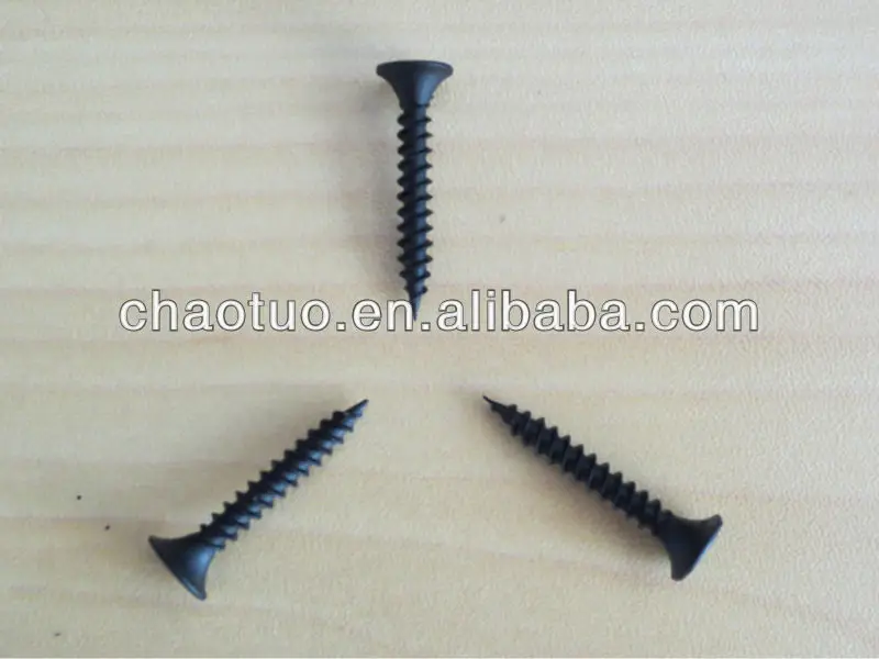 Factory supply!Yellow / white Zinc Countersunk Head DIN7505 Harden MDF furniture Chipboard Screw For Wood