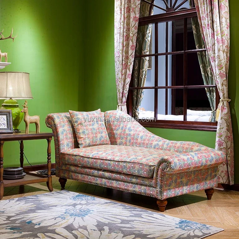 New Antique Chesterfield Sofa Chair Living Room Furniture Lounge Chair or Fabric Chaise Lounge