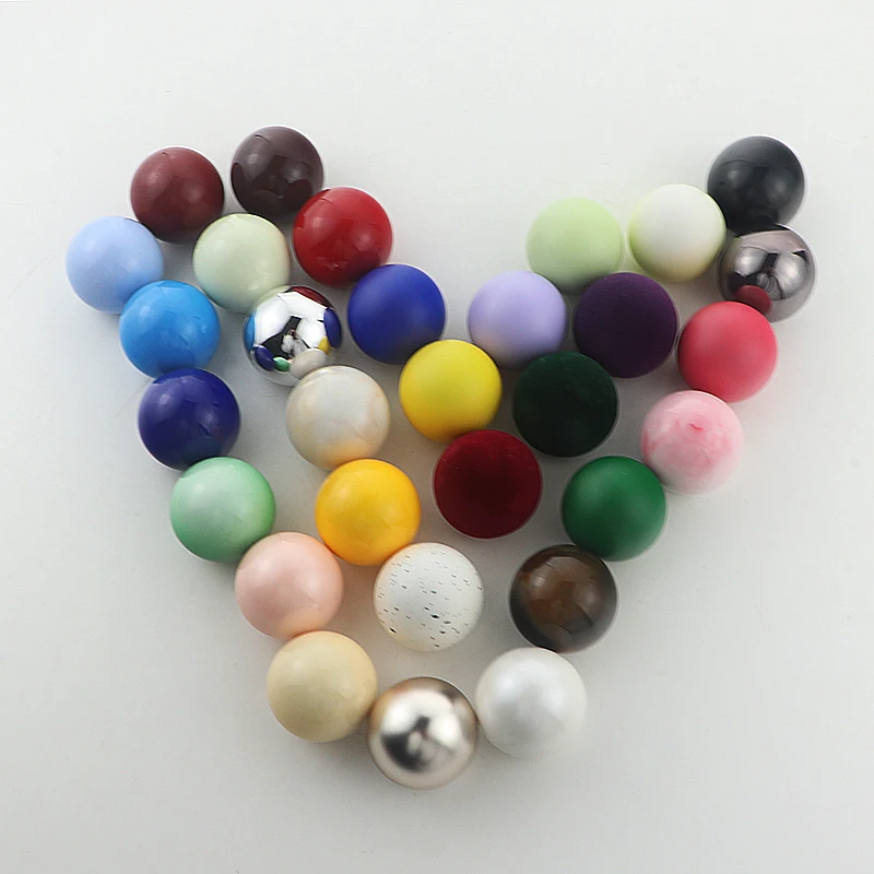 Bulk Wholesale Colorful Ball Shape Perfume Lids 34mm Gold Pink Blue Green Black Red Parfum Caps For Fragrance Packaging
